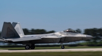 '최강 전투기' 美 F-22, 韓 F-35A와 한반도서 모의 공중전