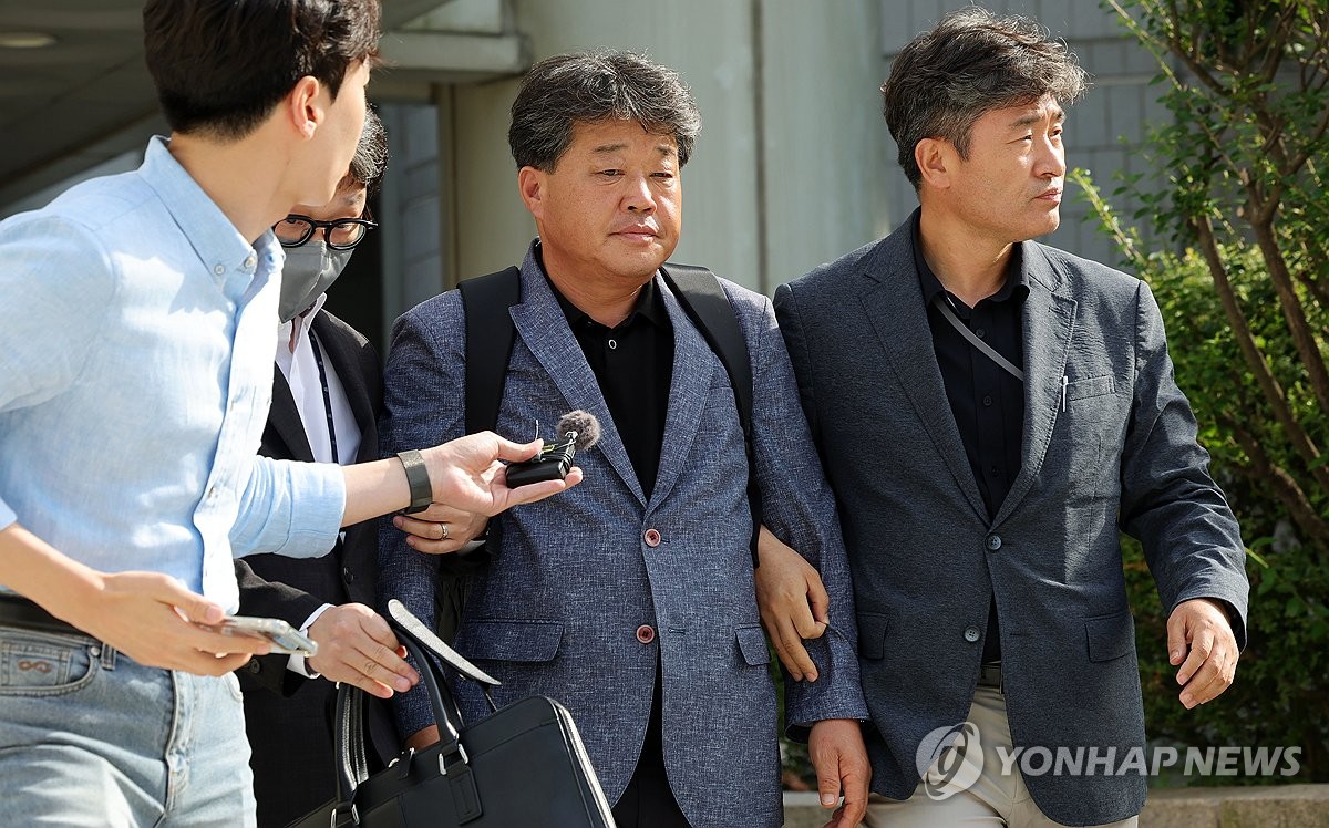영장심사 마친 박창욱 경북도의원