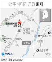 [그래픽] 청주 배터리 공장 화재