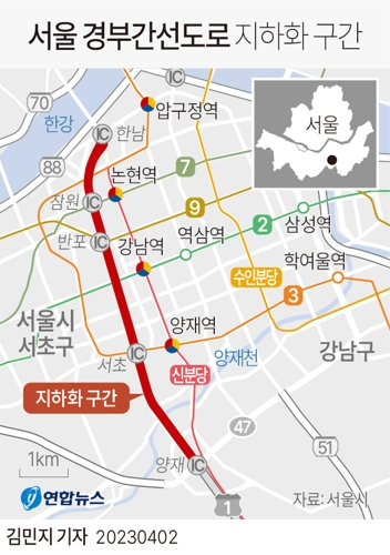  서울 경부간선도로 지하화 구간