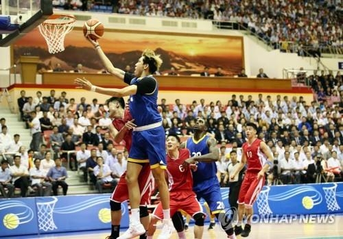 منتخبات الكوريتين للرجال والنساء تتشاطران الفوز بمنافسات السلة في بيونغ يانغ - 2