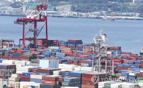 تحسن شروط التجارة في كوريا الجنوبية للشهر الثاني في يوليو