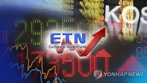A image of the exchange-traded note (ETN) market in an undated file photo (Yonhap)