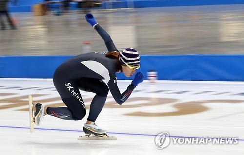 (LEAD) New S. Korean Olympic venue to host speed skating worlds