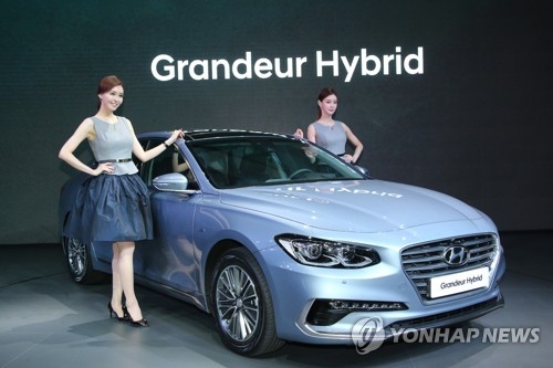 Hyundai Motor's Grandeur Hybrid (Yonhap file photo)