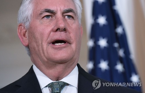 U.S. Secretary of State Rex Tillerson (AFP-Yonhap)
