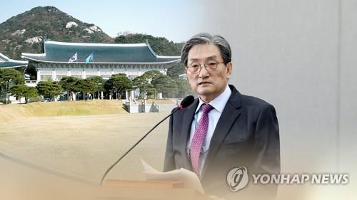 This image created by Yonhap News TV shows presidential Chief of Staff Noh Young-min. (Yonhap)