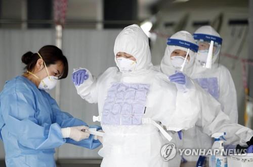 An image of medical workers (Yonhap)