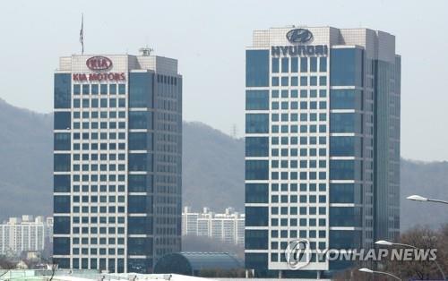 This file photo shows Hyundai Motor's and its affiliate Kia Motors' headquarters in Yangjae, southern Seoul. (Yonhap) 