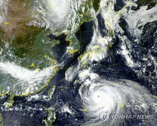 S. Korea to gradually become overcast as Typhoon Haishen approaches country