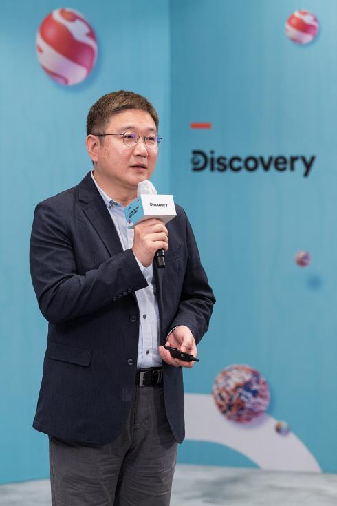 This photo provided by Discovery Channel Korea shows its CEO Jung Il-hoon. (PHOTO NOT FOR SALE) (Yonhap)