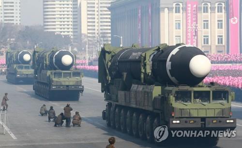 (LEAD) N.K. likely to unveil new ICBM during parade; Kim's live speech expected: sources