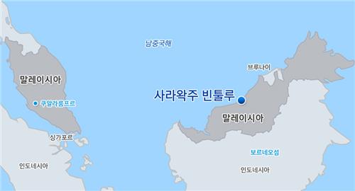 This image provided by Samsung Engineering shows the location of a methanol plant to be built by the company in Bintulu, Malaysia, by 2023. (PHOTO NOT FOR SALE) (Yonhap)