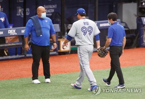 Blue Jays' Ryu Hyun-jin placed on 10-day injured list