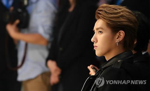 This undated file photo shows Chinese-Canadian pop star and former boy band EXO member Kris Wu. (Yonhap)
