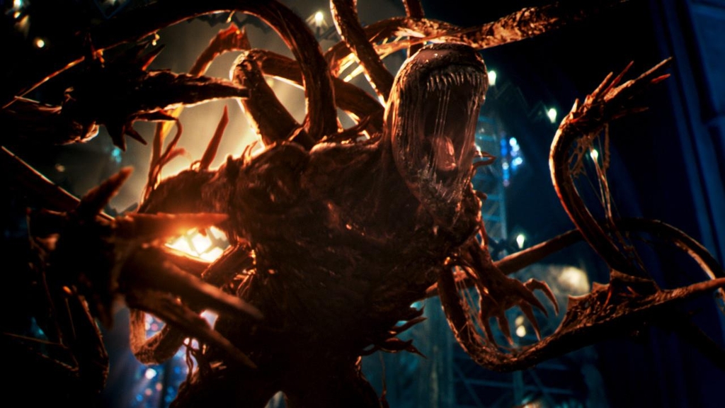 This image provided by Sony Pictures shows a scene from "Venom: Let There Be Carnage." (PHOTO NOT FOR SALE) (Yonhap)