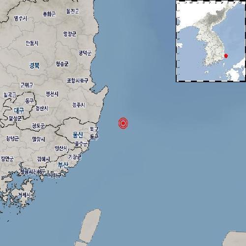 Magnitude 2.9 earthquake strikes off Southeastern coast of South Korea: KMA |  Yonhap News Agency