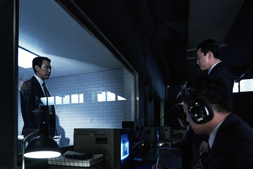 This image provided by Megabox Plus M shows a scene from "Hunt." (PHOTO NOT FOR SALE) (Yonhap)
