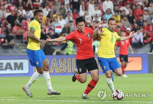 S. Korea to host Brazil, Chile, Paraguay in men's football friendlies in June