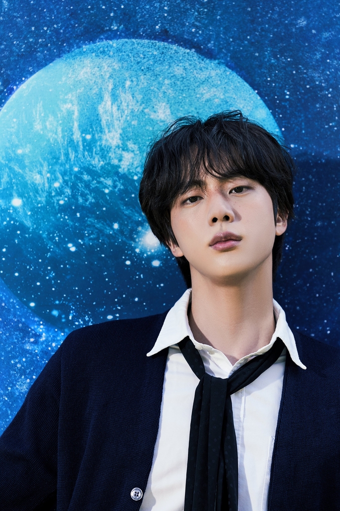 A concept photo of BTS member Jin for "The Astronaut," provided by Big Hit Music (PHOTO NOT FOR SALE) (Yonhap)