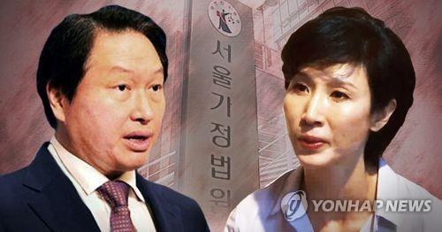 Court approves divorce, property division for SK chief Chey and wife Roh