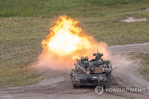 (LEAD) S. Korea, U.S. set for 'largest-ever' live-fire drills to mark alliance's 70th anniv.