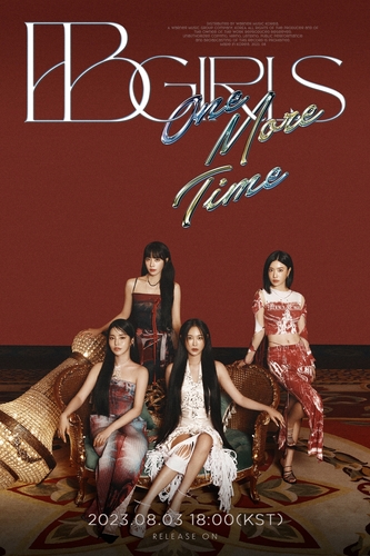A promotional image for K-pop group BB Girls' upcoming debut single "One More Time," is shown in this picture provided by Warner Music Korea. (PHOTO NOT FOR SALE) (Yonhap)