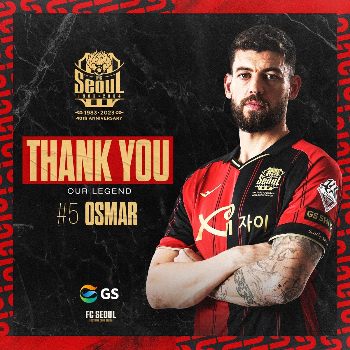 FC Seoul parting ways with veteran midfielder Osmar Yonhap News