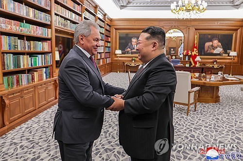 N.K. leader meets Russia's security chief