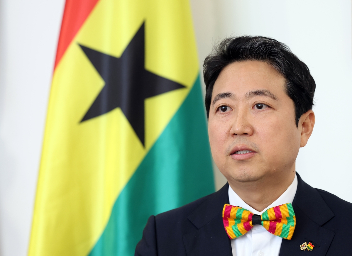 (Yonhap Interview) Korea-born Ghanaian ambassador hopes to serve as bridge between his two motherlands