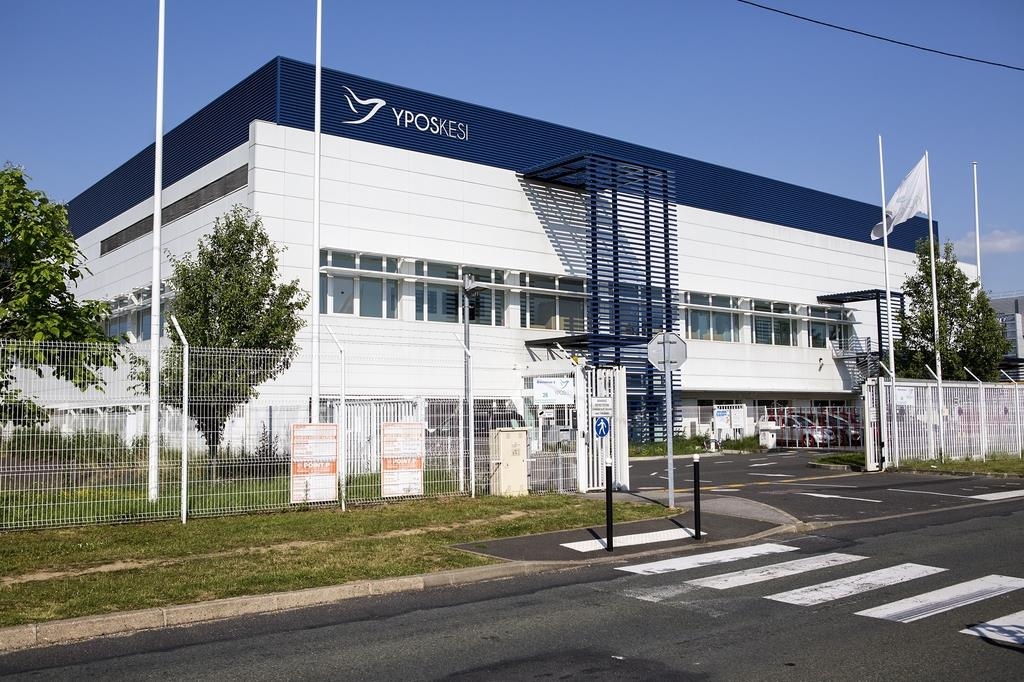 L'usine de production de Yposkesi en France. (Photo fournie par SK Inc. Revente et archivage interdits) 
