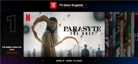 Netflix : «Parasyte: The Grey» en tête des programmes non anglophones depuis 2 semaines