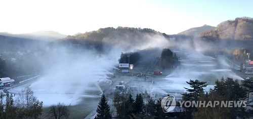 韓国・平昌のスキー場　４日にオープン＝冬季五輪競技場