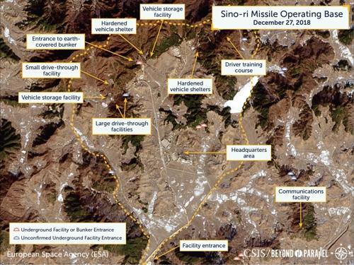 米研究機関指摘の北朝鮮ミサイル基地　「韓米で監視中」＝韓国軍