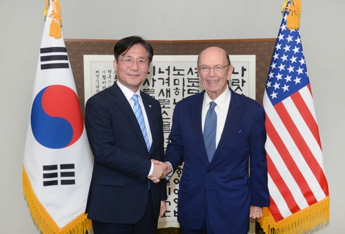 日本の輸出規制　韓国閣僚が米商務長官に問題解決へ支持求める