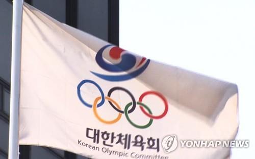 大韓体育会の旗（資料写真）＝（聯合ニュース）