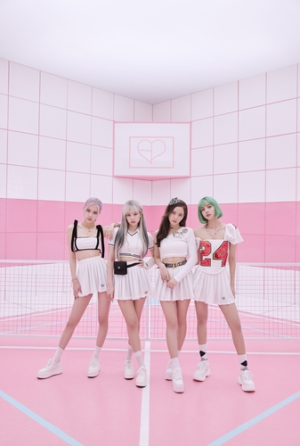 ＢＬＡＣＫＰＩＮＫ（ＹＧエンターテインメント提供）＝（聯合ニュース）≪転載・転用禁止≫