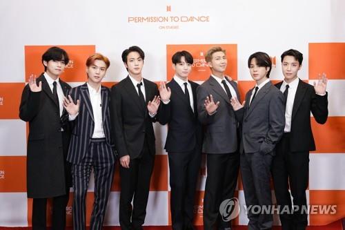 ＢＴＳ（ビッグヒットミュージック提供）＝（聯合ニュース）≪転載・転用禁止≫