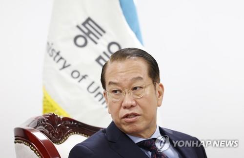 権寧世（クォン・ヨンセ）統一部長官（資料写真）＝（聯合ニュース）