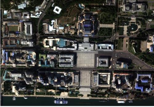 韓国政府が平壌の衛星写真公開　北朝鮮撮影の写真とは画質が段違い