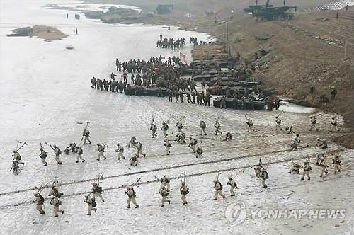 北朝鮮軍は「冬季訓練中」　来週から韓米合同軍事演習＝韓国軍