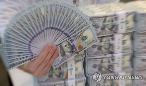 韓国の外貨準備高　約４２１０億ドル＝３カ月ぶり減少
