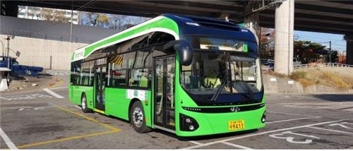 서울시내 첫 전기버스 