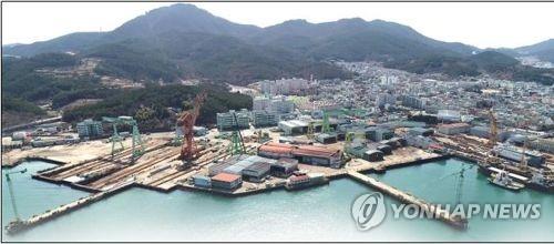 도시재생을 앞둔 통영 폐조선소 부지