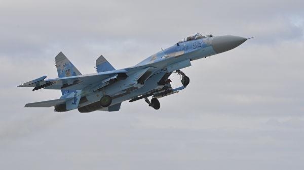 우크라이나 공군 소속 Su-27 전투기 [리아노보스티=연합뉴스]
