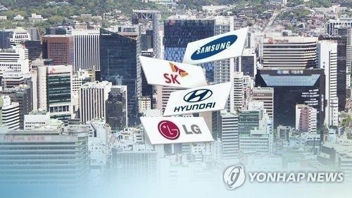 주요 그룹, 작년 '간판값'으로 1조3천억원 벌었다…LG '1위'