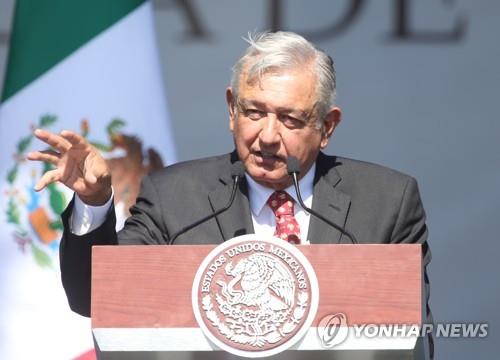 안드레스 마누엘 로페스 오브라도르 멕시코 대통령. [로이터=연합뉴스 자료사진]