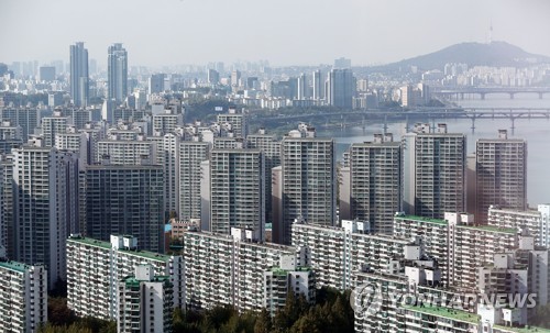 서울 시내 아파트 전경
