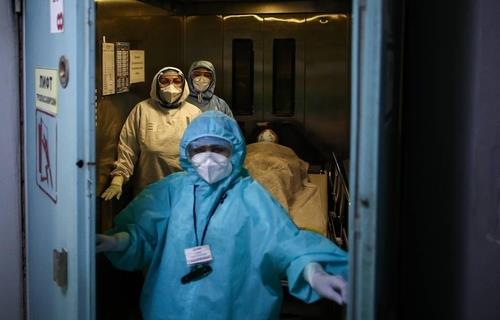 러시아의 코로나19 치료 병원