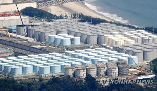 일본 후쿠시마 1원전 저장탱크
